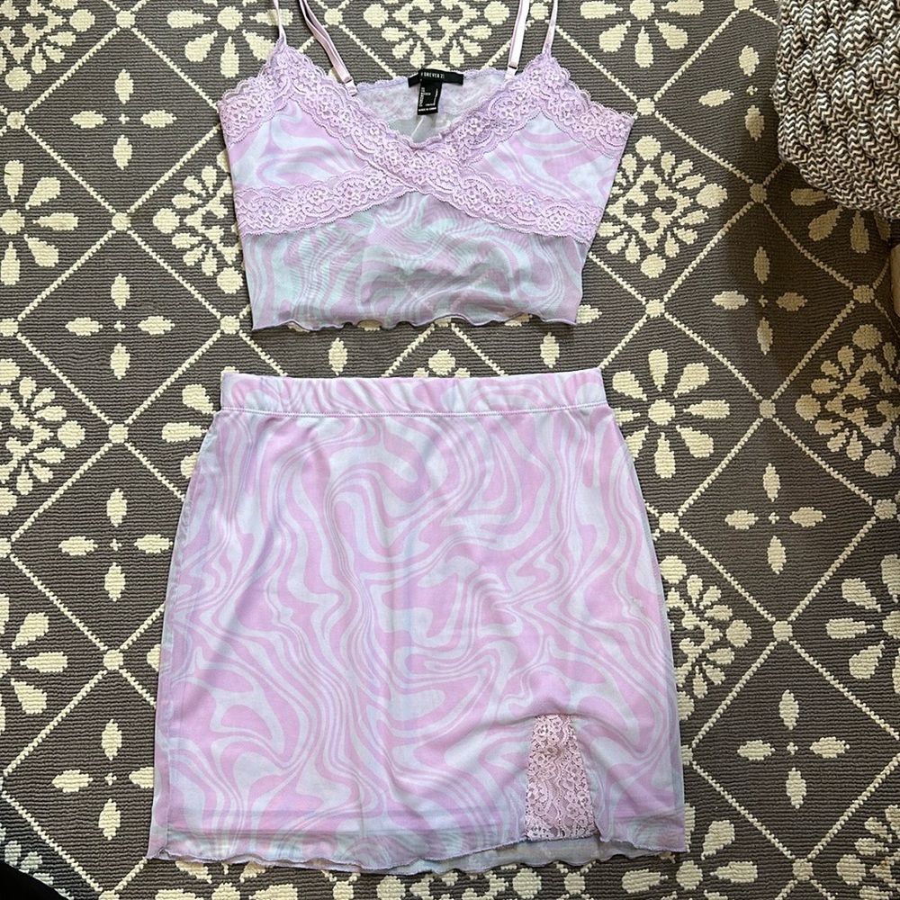 Lavender matching set